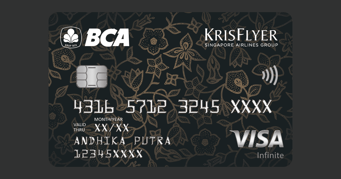 Kartu BCA Singapore Airlines KrisFlyer Visa Infinite